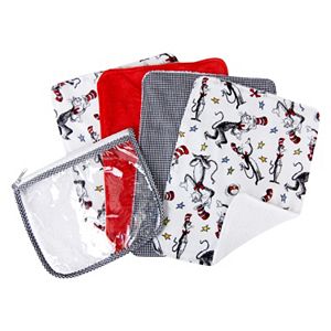 Dr. Seuss The Cat In The Hat 4-pk. Burp Cloths by Trend Lab