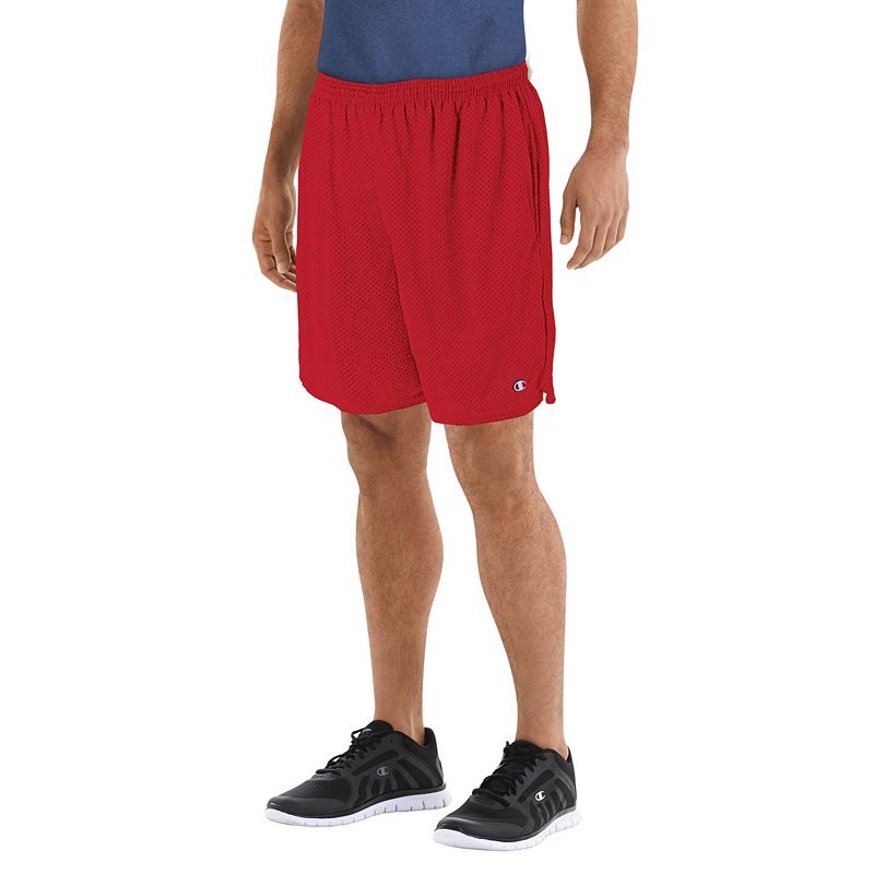 champion mesh athletic shorts