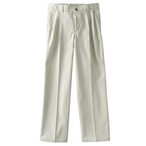 Boys 8-20 Husky Chaps Pleated-Front Twill Pants