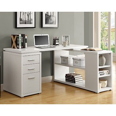 Monarch L-Shape Computer Desk