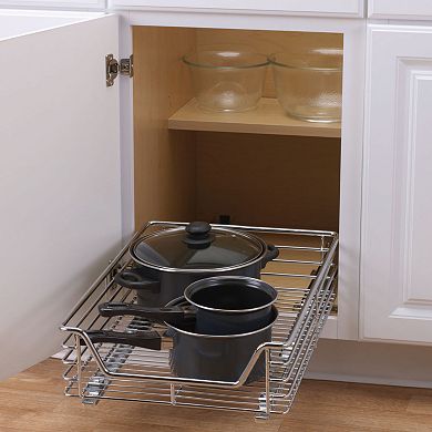 Glidez Extra Deep 14 1/2-in. Sliding Under-Cabinet Organizer