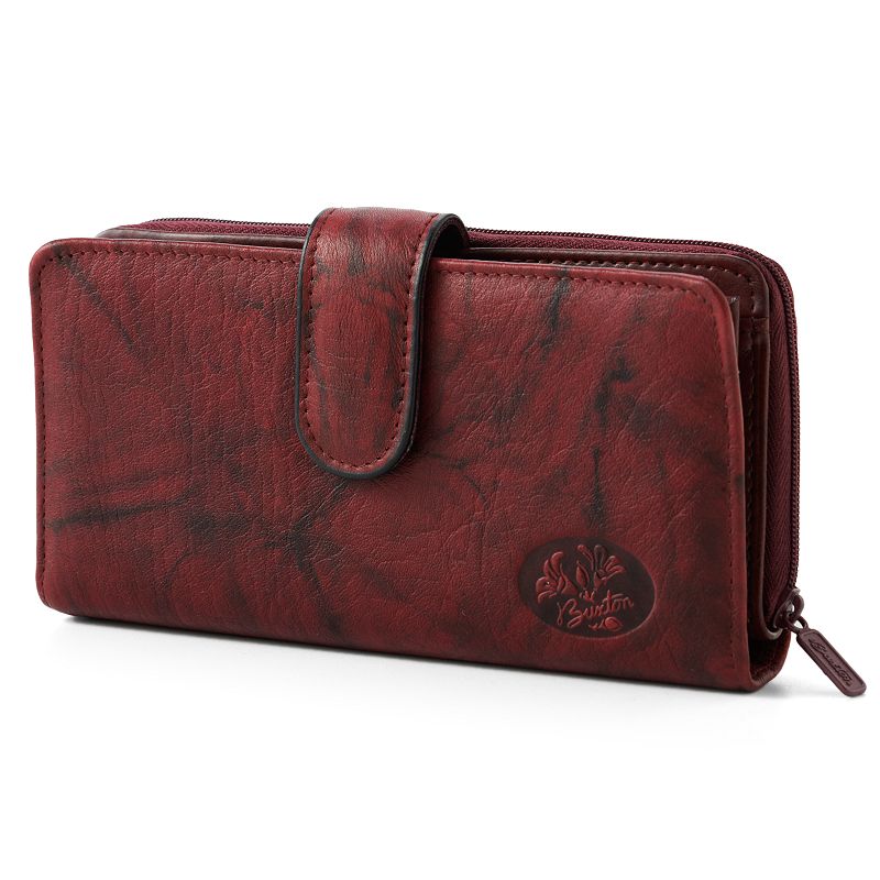 Womens Burgundy Leather Wallet | Kohl&#39;s