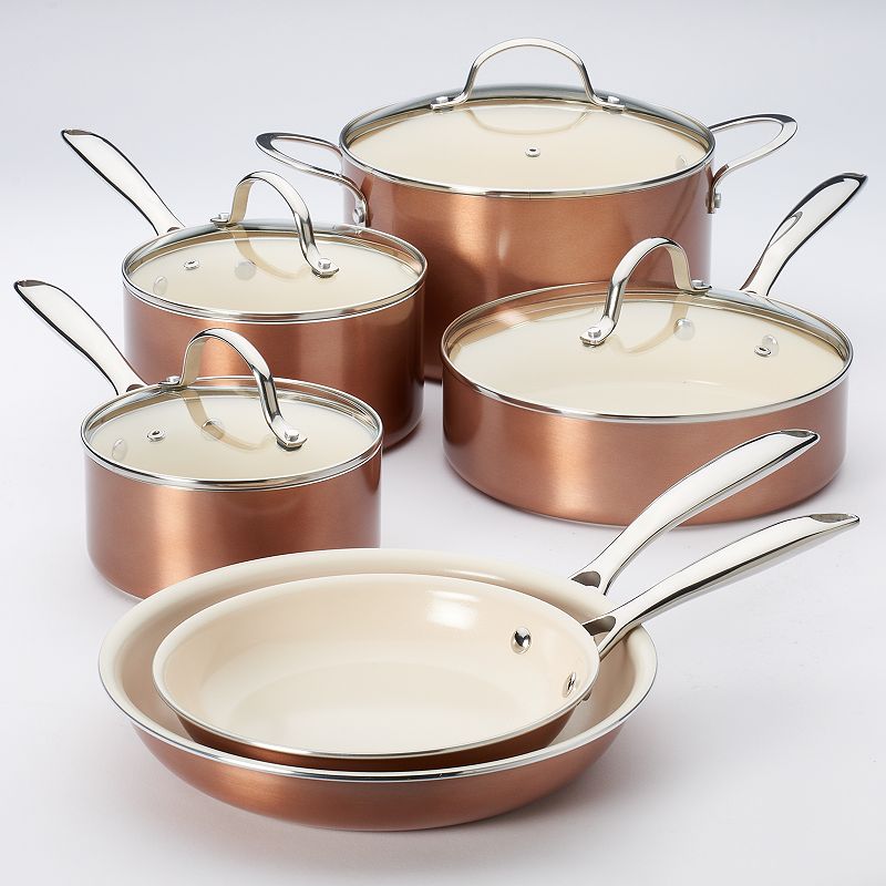 Food Network™ 10pc. Nonstick Ceramic Cookware Set