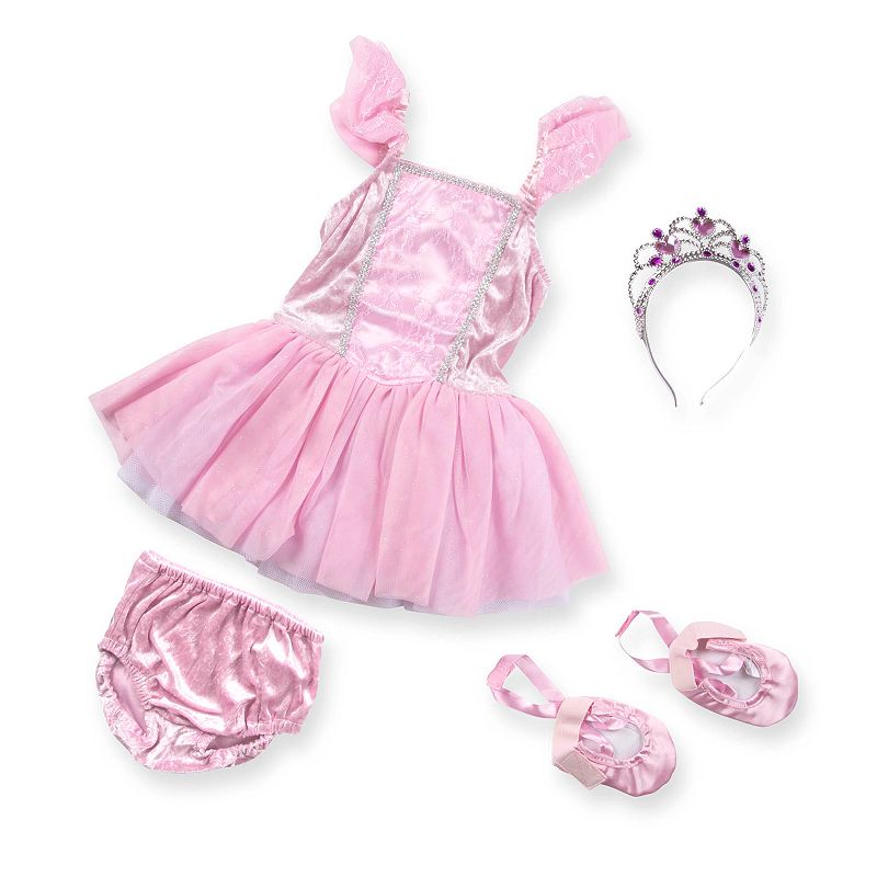 Melissa and Doug Ballerina Role Play Costume Set Girls