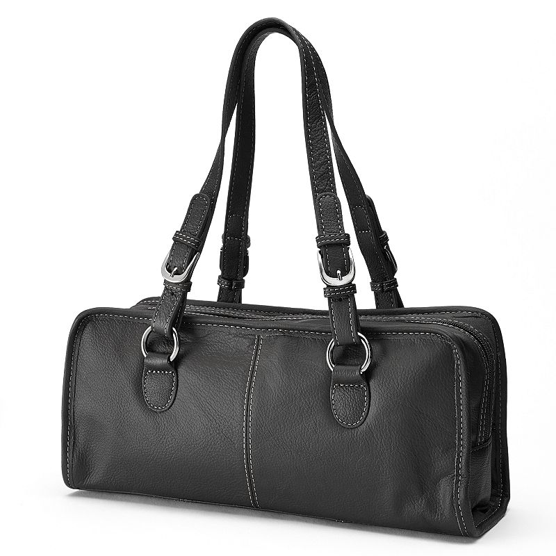 AmeriLeather Classy Leather Satchel