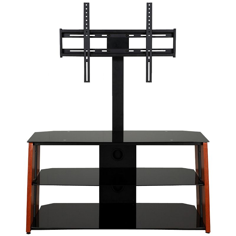 Winsome Dual Sliding Glass Door TV Stand