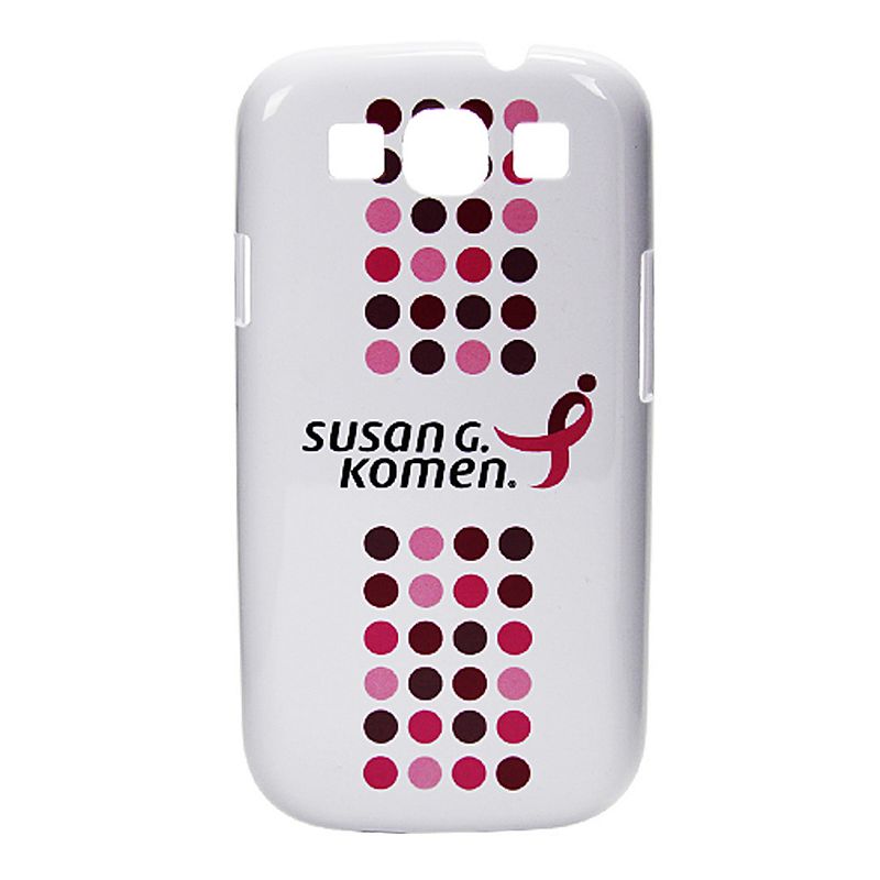 Guard Dog Susan G. Komen Samsung Galaxy S3 Cell Phone Case, White