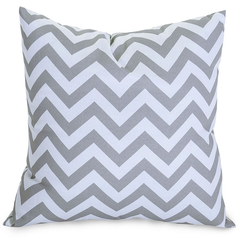 Majestic Home Goods Chevron Indoor Outdoor Throw Pillow DealTrend