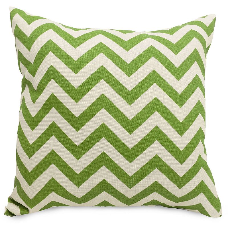 Majestic Home Goods Chevron Indoor Outdoor Throw Pillow DealTrend