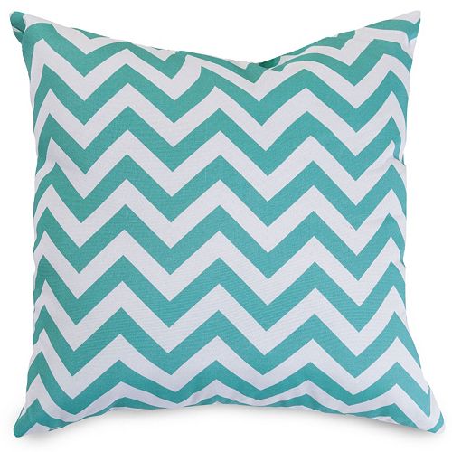 Majestic Home Goods Chevron Indoor Outdoor Throw Pillow