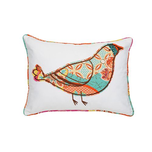 Zanzibar Bird Decorative Pillow