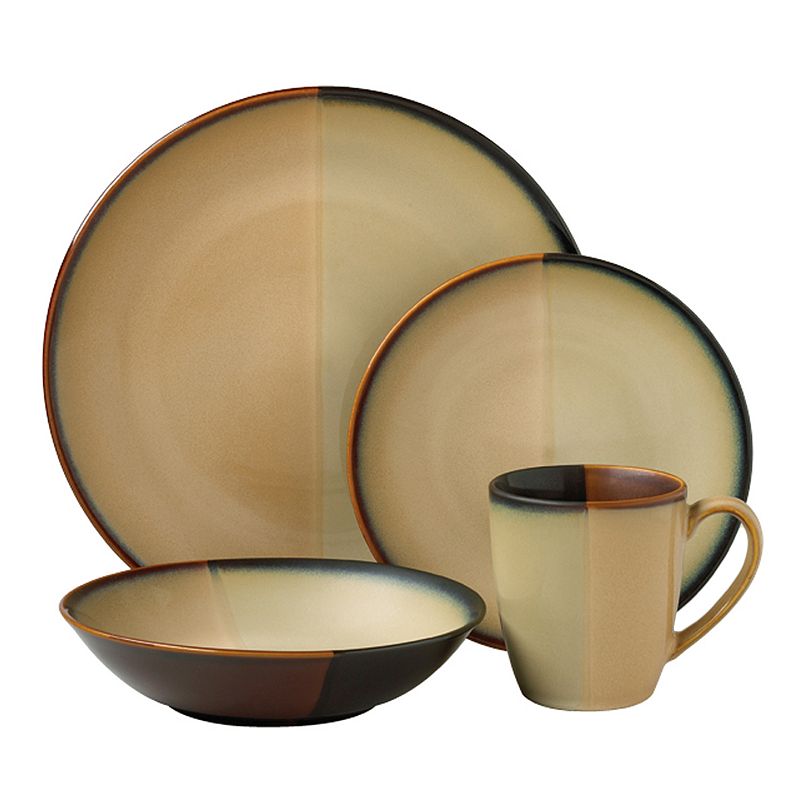 Brown Stoneware Dinnerware Set Kohl's