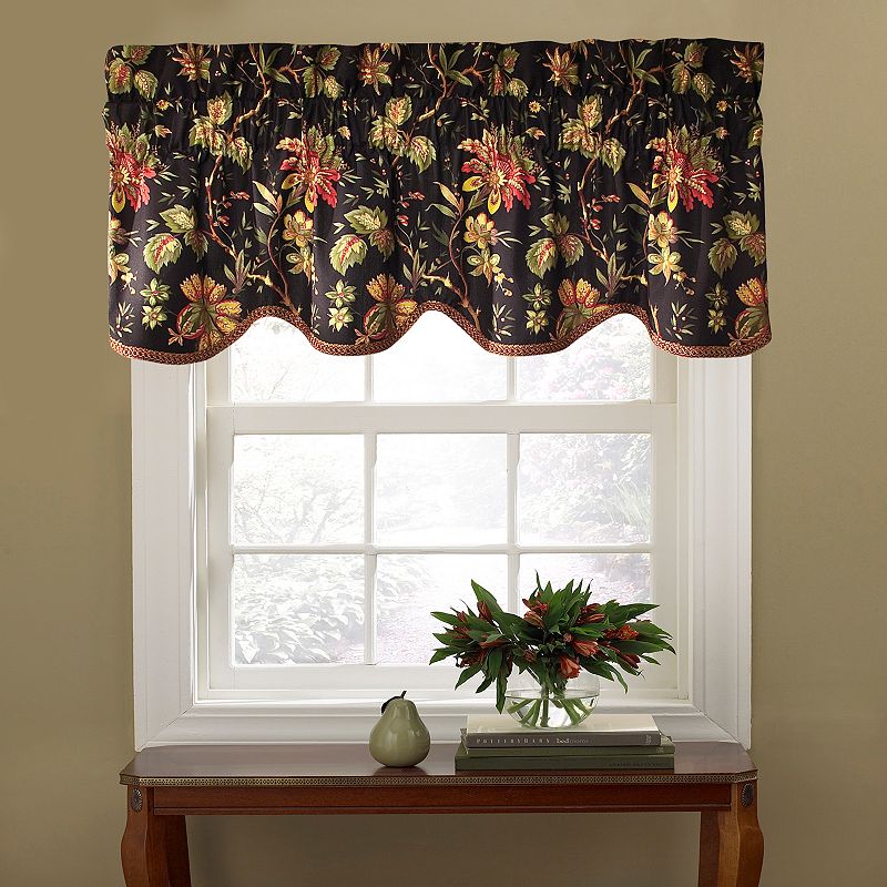 Floral Scalloped Valance Kohl's