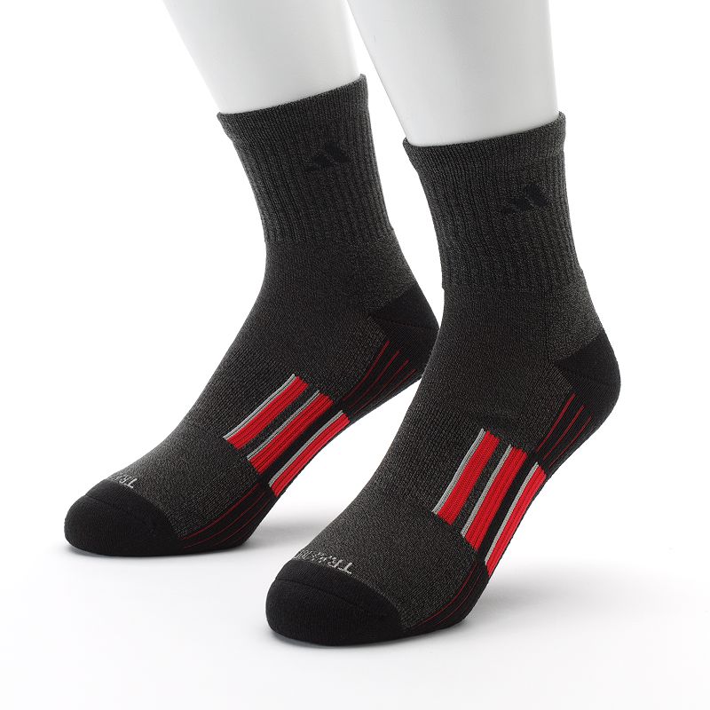 adidas 2pk. Climalite X HalfCrew Performance Socks Men