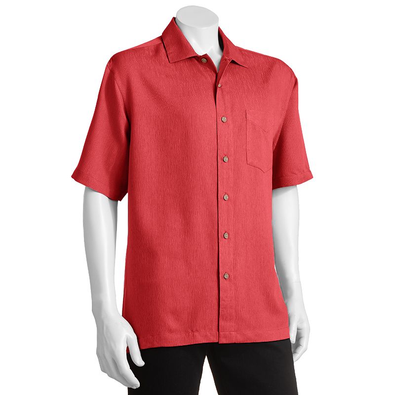 Mens Red Polyester Shirt Kohl's