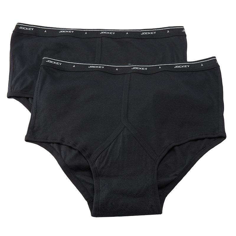 Men's Jockey Classics2-pk. Classic StayDry Full Rise Briefs - Big and Tall
