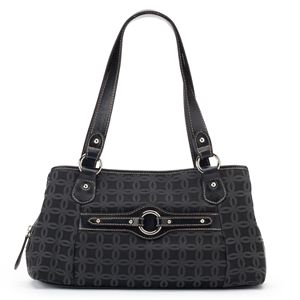 Rosetti Jacquard Triple Entry Satchel