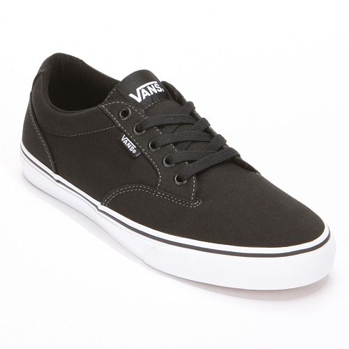 vans winston black and white