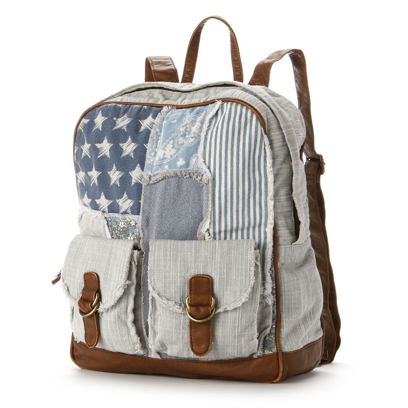 Mudd Leather Backpack Kohl's