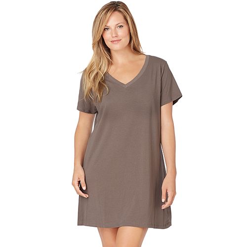 100 cotton sleep shirts plus size