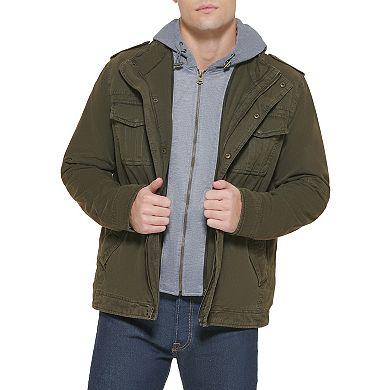 Men's Levi's® Hooded Sherpa Lined Trucker Jacket