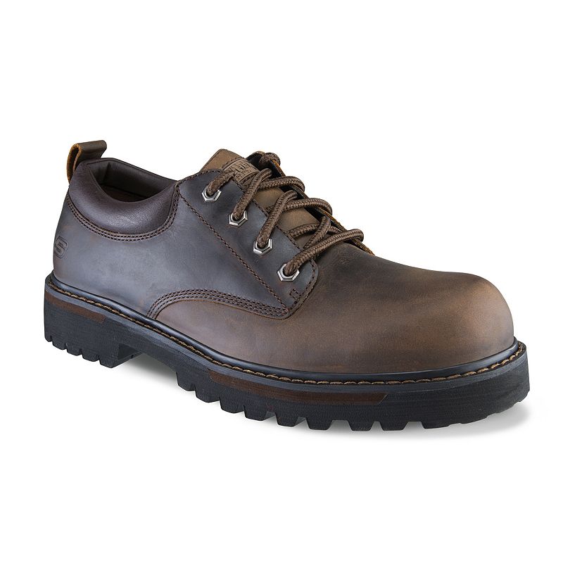 Skechers Brown Leather Upper Shoes Kohl's