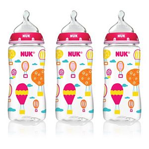 NUK 3-pk. 10-oz. Core Medium Flow Orthodontic Bottles