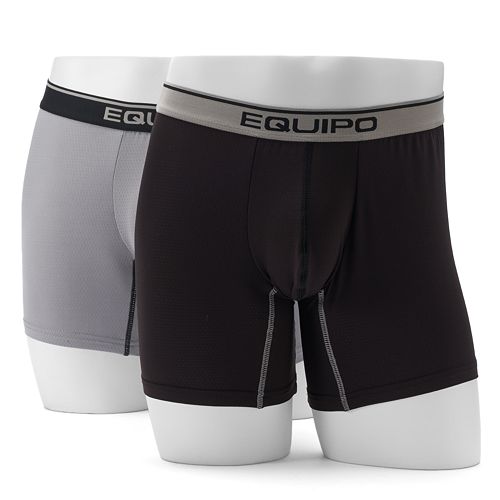 equipo 2pk. Solid Mesh Performance Boxer Brief
