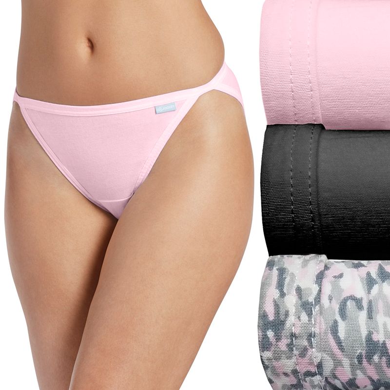 Jockey Elance 3pk String Bikini Panties 1483 Women's