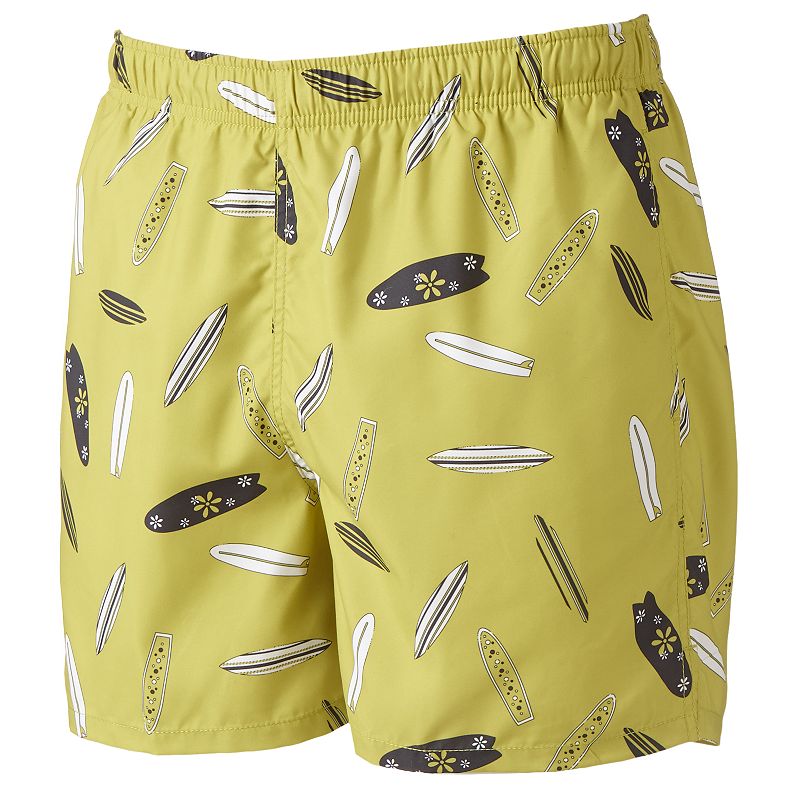 Beach Rays Surfboard Swim Trunks Men