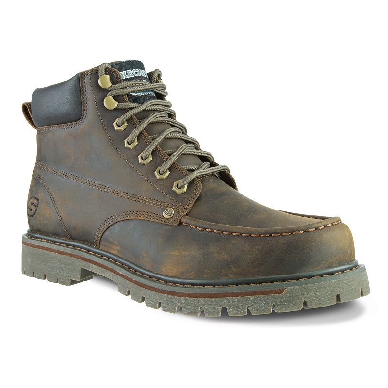 lace up boots skechers shoes for men
