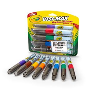 Crayola 8-ct. Visi-Max Dry-Erase Markers