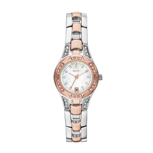 Relic Watch Women's Charlotte Two Tone Stainless Steel