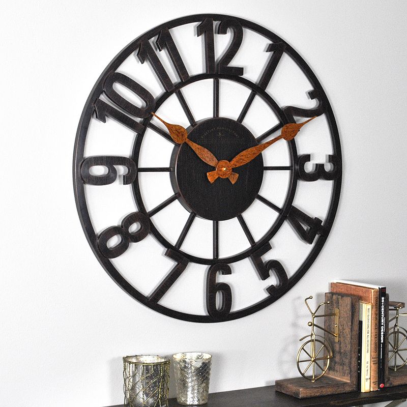FirsTime Manchester Wall Clock, Multicolor