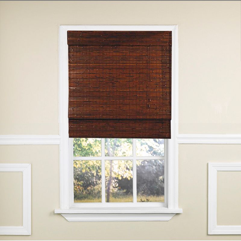 Mahogany Bamboo Shades Kohl's
