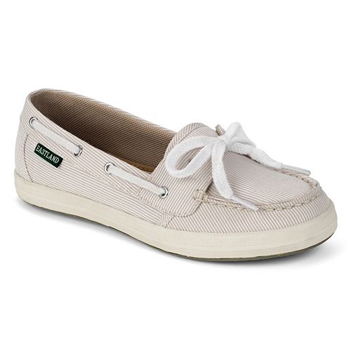 Eastland Skip Canvas Slip-On Boat Shoes - Women