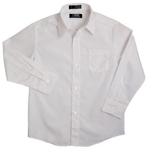 Boys 8-20 Husky French Toast Solid School Uniform Dress Shirt