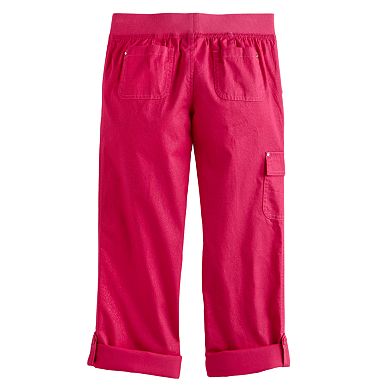 SO® Roll-Tab Cargo Pants - Girls 7-16