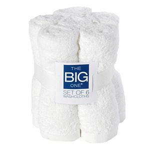 The Big One® 6-pack Washcloths
