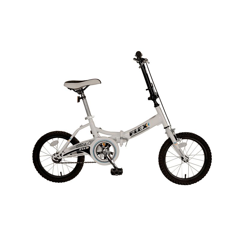 Mantis Flex 16-in. Folding Bike - Boys, White