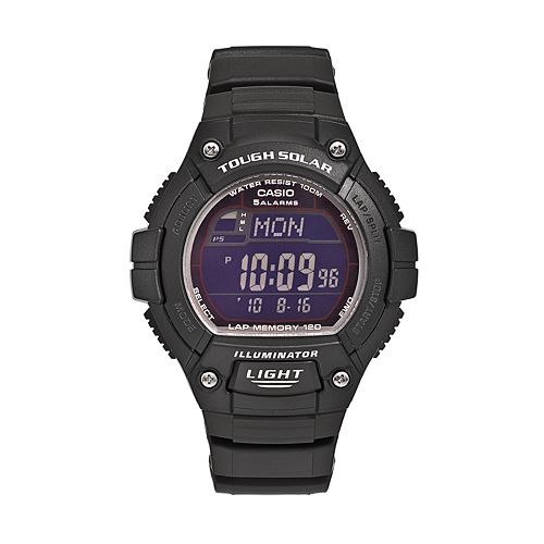 Casio Watch Illuminator Tough Solar Digital 120Lap Chronograph