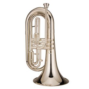 Ravel Silver-Plated Marching Baritone Horn