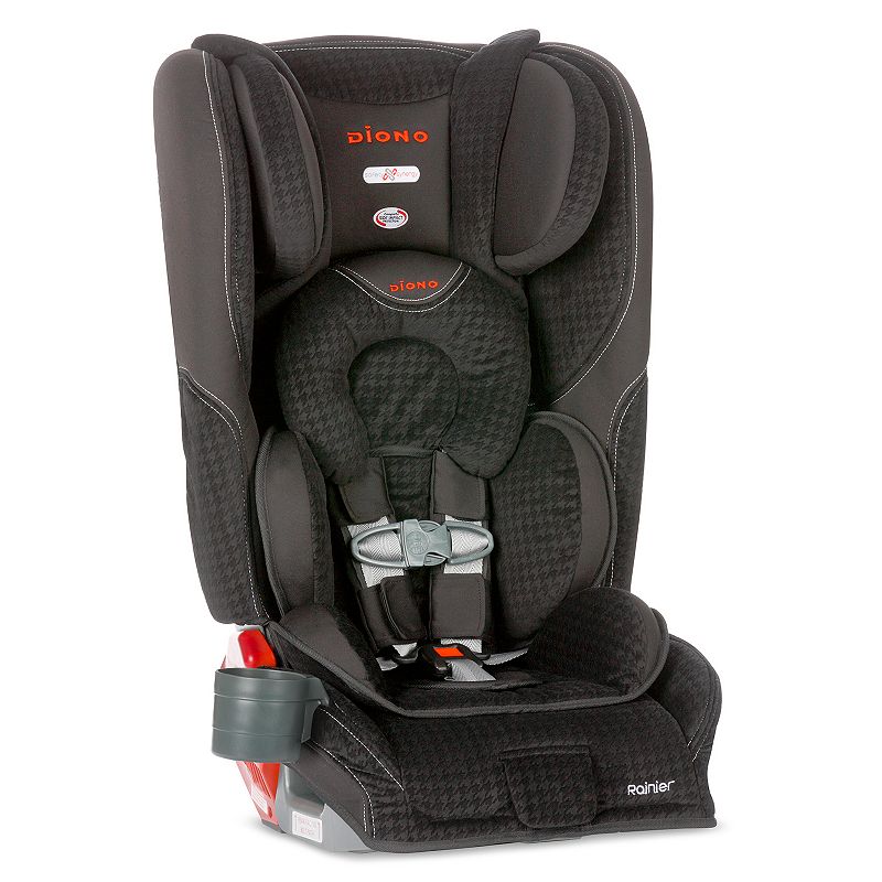 Diono Rainier Convertible and Booster Car Seat, Black