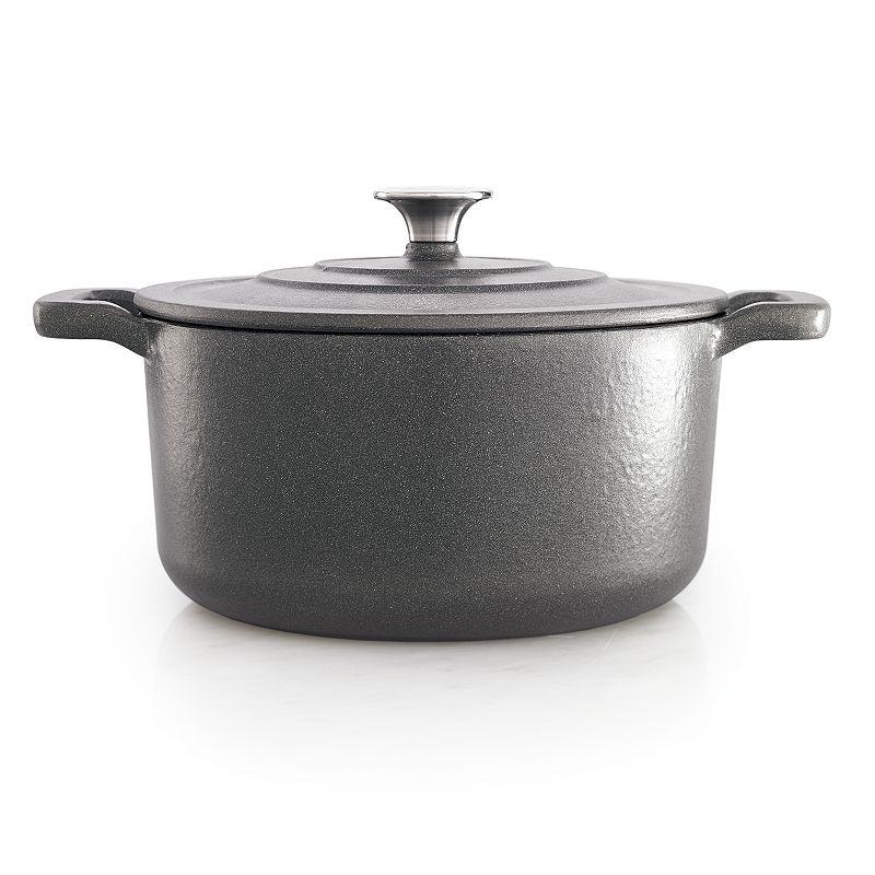 Food Network 5.5-qt. Enameled Cast-Iron Dutch Oven, Grey