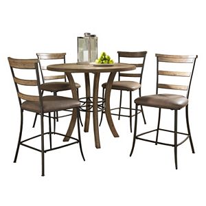 Hillsdale Furniture Charleston Ladder-Back 5-pc. Counter-Height Dining Set