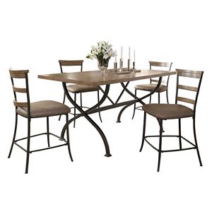 Hillsdale Furniture Charleston Ladder-Back 5-pc. Counter-Height Dining Set