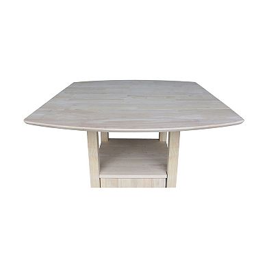 International Concepts Dual Drop Leaf Bistro Table