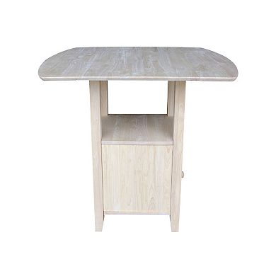 International Concepts Dual Drop Leaf Bistro Table