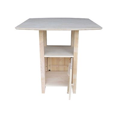 International Concepts Dual Drop Leaf Bistro Table