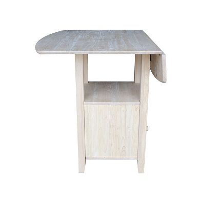 International Concepts Dual Drop Leaf Bistro Table